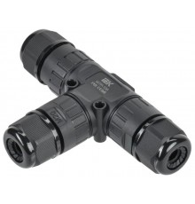 Коннектор кабельный герметичный WTP-106 3 PIN IP68  UWC10-T-016-3-68  IEK