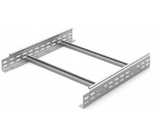 Лестничный лоток замковый 600х80х6000, толщ. 1,5 мм, гор. цинк, 383686  НЛО-600х80х6000-1,5-ГЦ   Ostec