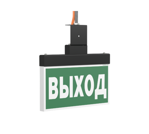 Световой указатель аварийного освещения BS-YANTA-73-S1-INEXI2 Black  a18105  Белый свет