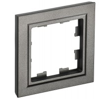 BRITE Рамка 1-ая РУ-1-БрТБ темная бронза  BR-M12-K45  IEK