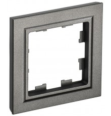 BRITE Рамка 1-ая РУ-1-БрТБ темная бронза  BR-M12-K45  IEK