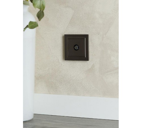 BRITE Рамка 1-ая РУ-1-БрТБ темная бронза  BR-M12-K45  IEK