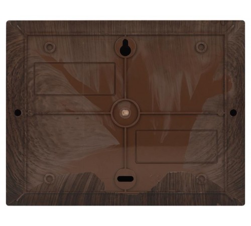 Корпус пластиковый навесной  ECO VILLAGE ЩРН-П-12 IP41 дуб   Б0055552  ЭРА