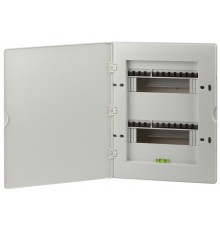 Корпус пластиковый ультратонкий встраиваемый с белой крышкой UNIQUE 24 модулей  Б0046857  ЭРА