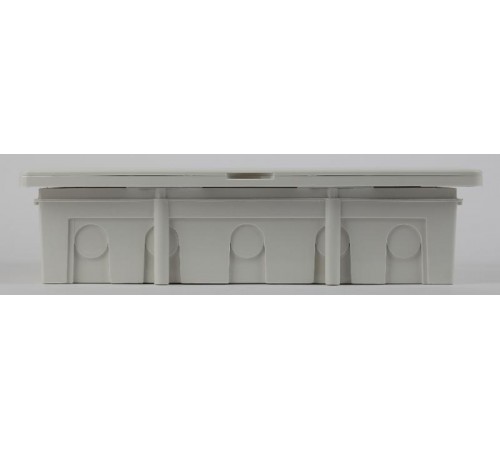 Корпус пластиковый ультратонкий встраиваемый с белой крышкой UNIQUE 24 модулей  Б0046857  ЭРА