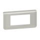 Рамка - Mosaic - 4 модуля - алюминий  079314L  Legrand