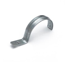 Скоба металлическая однолапковая усиленная противопожарная СМОУ d48-50 мм отв. d 6,5 мм (50шт/200шт уп/кор)  PR13.02430  Промрукав