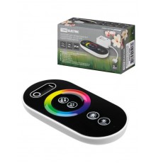 Контроллер для светодиодных лент и модулей RGB-RF-12В-18А-216Вт-IP20, 3 канала, сенсорный пульт  SQ0331-0506  TDM