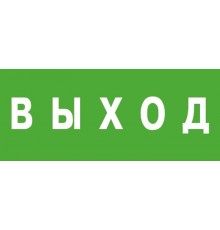 Пиктограмма (Наклейка) Выход (150х300)  1001150300  АСТЗ