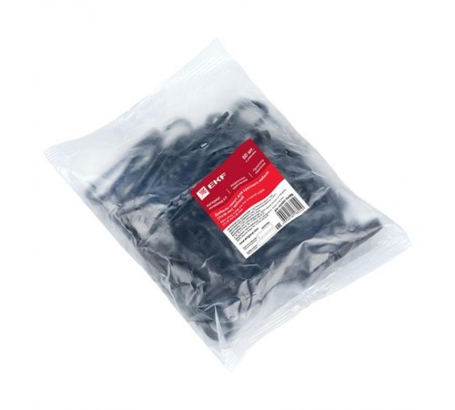 Дюбель-хомут для круглого кабеля (11-18мм) черный (50шт.) EKF PROxima  plc-ncs50-11x18b  EKF