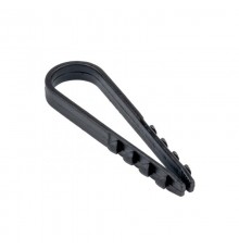 Дюбель-хомут для круглого кабеля (11-18мм) черный (50шт.) EKF PROxima  plc-ncs50-11x18b  EKF