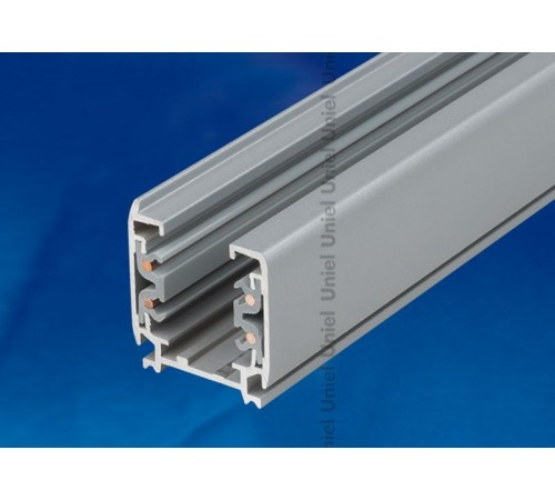 Шинопровод осветительный тип А. трехфазный, серебряный. L= 3 м. UBX-AS4 SILVER 300 POLYBAG  09728  Uniel