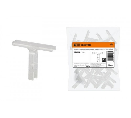 Держатель маркировки клеммных колодок ЗНН (Ph-C KLM-A)  SQ0803-1126  TDM