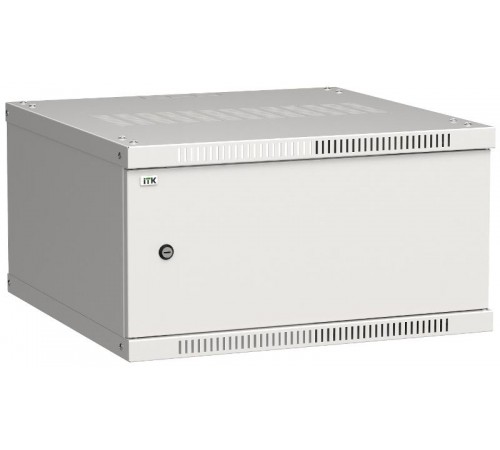 Шкаф LINEA WE 6U 600x600мм дверь металл серый  LWE3-06U66-MF  ITK