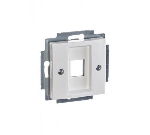 ABB Basic 55 Альп. белый Плата центральная 1-я для коммуникац розеток 0210, 0211 и 0219  1753-0-0213   2CKA001753A0213  ABB