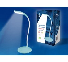 Светильник настольный TLD-558 Blue/LED/280Lm/5000K/Dimmer 3W сенсор Голубой  UL-00004140  Uniel