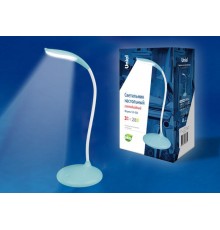 Светильник настольный TLD-558 Blue/LED/280Lm/5000K/Dimmer 3W сенсор Голубой  UL-00004140  Uniel