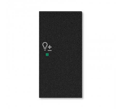 ABB Levit Антрацит Клавиша 2-ая правая с символом светорегулятора free@home  6220H-A02204 63  2CHH622204A4063  ABB