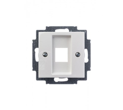 ABB Basic 55 Альп. белый Плата центральная 1-я для коммуникац розеток 0210, 0211 и 0219  1753-0-0213   2CKA001753A0213  ABB