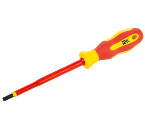  Отвертка диэлектрическая SL5,5х125 Т2 ARMA2L 5  A2L5-SC30-T2-SL-55-125  IEK