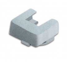 Ввод для кабель-каналов 15х15 мм, 19х19 мм, серия solo/future, цвет серебристо-алюминиевый  1761-0-1504  2CKA001761A1504  ABB