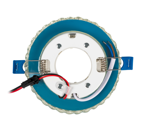 Светильник точечный встраиваемый под лампу PGX53d ER43-Epoxy с подсветкой  .5026308  Jazzway