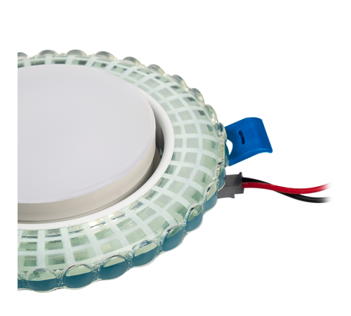 Светильник точечный встраиваемый под лампу PGX53d ER43-Epoxy с подсветкой  .5026308  Jazzway