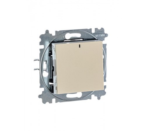 ABB Levit Слоновая кость / белый Выключатель 1-кл. с подсветкой  3559H-A01446 17W  2CHH590146A6017  ABB