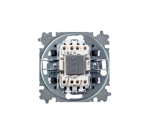 ABB Levit Слоновая кость / белый Выключатель 1-кл. с подсветкой  3559H-A01446 17W  2CHH590146A6017  ABB