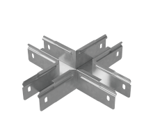 Х-разветвитель прямой 50х50 мм "ПЛЮС" HD  PXDplus50-50 HD  КМ - профиль