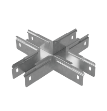 Х-разветвитель прямой 50х50 мм "ПЛЮС"  PXDplus50-50  КМ - профиль
