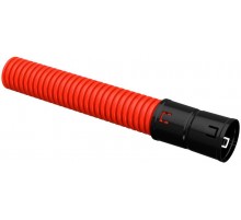 ELASTA Труба гофр. двустенная ПНД d=50мм красная (25м)  EA-TG22-2-2-2-050-025-K04  IEK