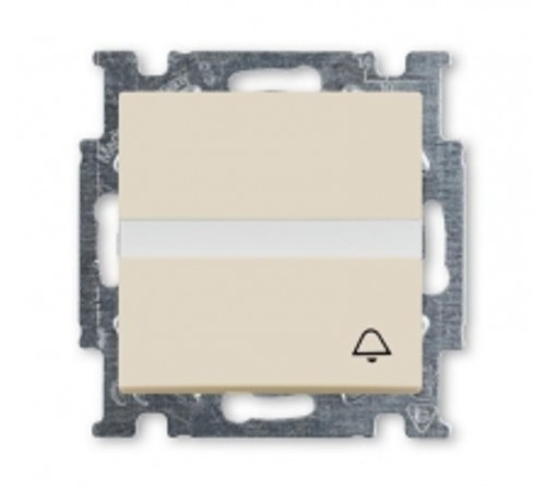 ABB Basic 55 Сл. кость Выключатель кнопочный с полем для надписи  1413-0-1087   2CKA001413A1087  ABB