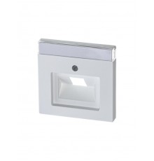 Накладкадля 1-постовой телекоммуникационной розетки 0213, 0216, серия solo/future, цвет белый бархат  1710-0-3889   2CKA001710A3889  ABB