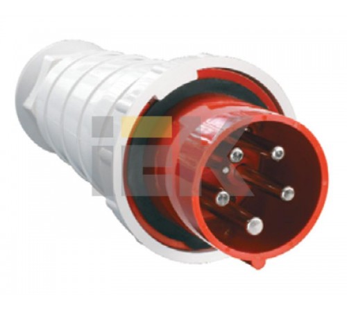 Вилка 035 3Р+РЕ+N 63А 380В IP54  PSR02-063-5  IEK