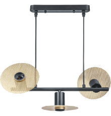Светильник декоративный бытовой  80 436 NLF-P-038-01 подвесной золото черный  80436  Navigator