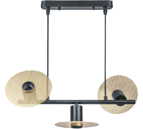 Светильник декоративный бытовой  80 436 NLF-P-038-01 подвесной золото черный  80436  Navigator