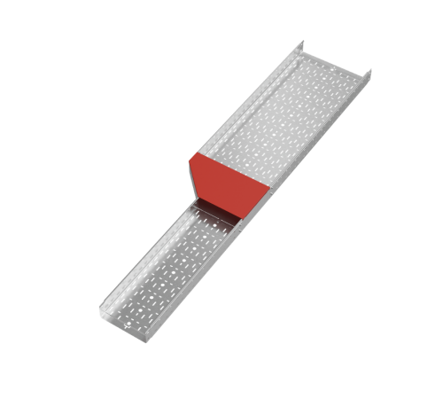 Крышка переходника левого 300-500 мм "ПЛЮС" HD  KPDplus300-500-L HD   КМ-профиль