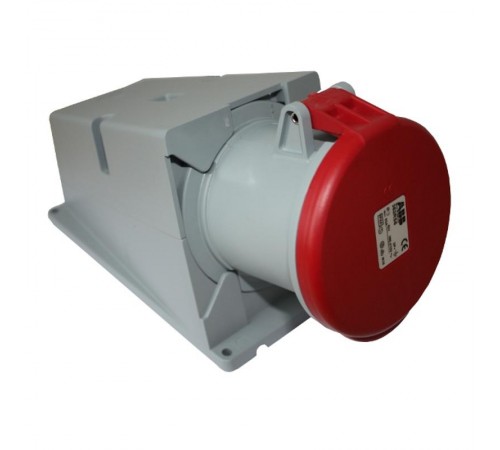 Розетка для монтажа на ПОВЕРХНОСТЬ 63A. 3P+E. IP44 363 RS6  2CMA167498R1000  ABB