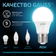 Лампа светодиодная LED 12Вт E27 220В 4100К A60 шар  102502212  Gauss