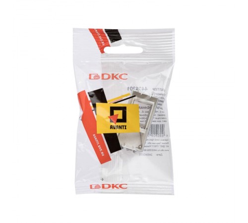 Адаптер для Keystone, "Avanti", "Закаленная сталь", 1 модуль  4404201  DKC