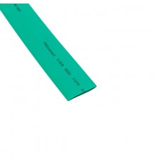 Трубка термоусаживаемая ТУТ 18,0/9,0мм, зеленая, упаковка 50 шт. по 1м,  55-1803  PROconnect