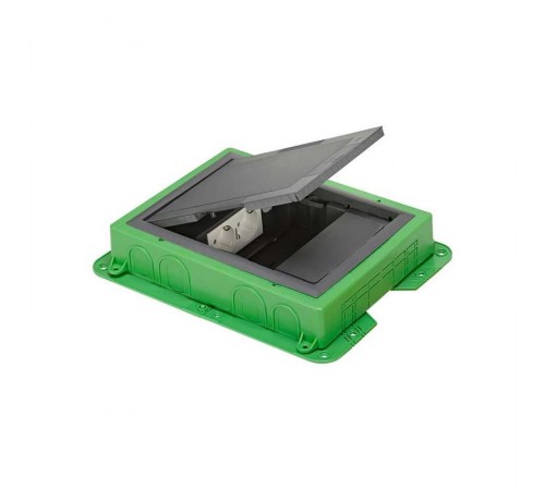 Simon Connect Монтажная коробка для люков SF200-1, KF200-1, 52050202-035, в бетон, глубина 54,5-90 мм, пластик  G201  Simon