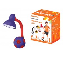 Светильник настольный на основании Футбольный мяч 40Вт ЛН/КЛЛ/LED Е27 фиолетово-красный  SQ0337-0050  TDM