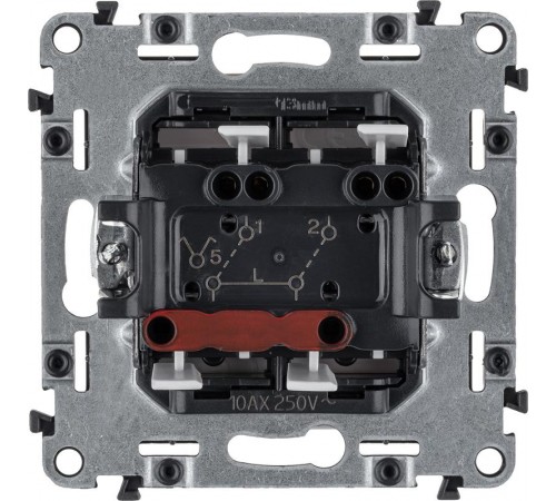 Valena LIFE DIY Белый Выключатель 2-клавишный 10А 250В  752405  Legrand