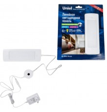 Панель светодиодная линейная ультратонкая с сенсором димм.ULI-F43-6W/4200K/DIM SENSOR IP20 SILVER 199,5х66,5х11мм 175Lm серебр  UL-00002886  Uniel