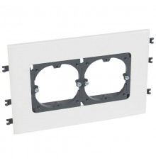 Суппорт 2 пост. крышка 130 DLP  010924  Legrand