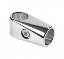 Соединитель 2-х труб Т-образно, хром (1 шт) - пакет   127449  Tech-KREP