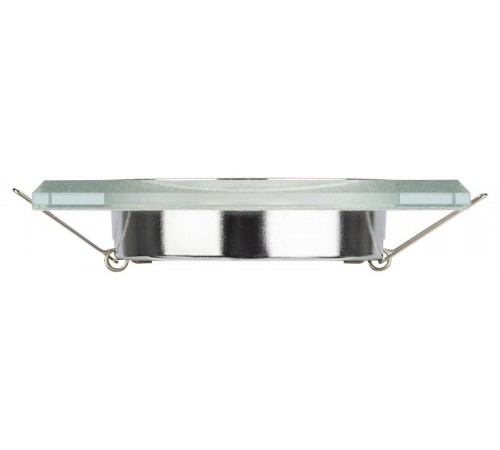 Cветильник встраиваемый со светодиодной подсветкой DK LD50 CH/SHSL GX53 хром серебро  Б0057471  ЭРА