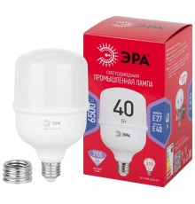 Лампа светодиодная  RED LINE LED POWER T100-40W-6500-E27/E40 R  40Вт колокол холодный белый свет   Б0063844  ЭРА